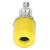 100Pcs Banana Socket M6 4mm Good Transmission Excellent Manufacture Electrical
