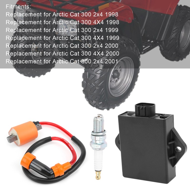ATV Ignition Coil ＋ Spark Plug ＋ CDI Kit 3530‑011