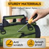 CLESOO Roll Up Tool Bag Organizer 10 Pockets Tool Roll
