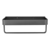 Shower Caddy Wall Mount Shelf Basket Aluminium Large Capacity Modern