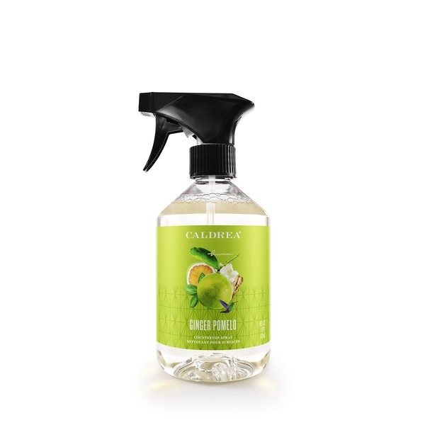 Caldrea Multi-surface Countertop Spray Cleaner, Made with Vegetable Protein Extract,