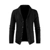 JMIERR Men's Cardigan Sweaters Fall Casual Long Sleeve Shawl Collar