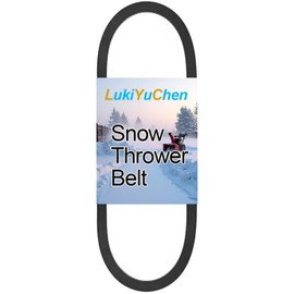 LukiYuChen 754-04195A Snow Throwers Auger Drive Belt for M-T-D Snow Blowers 1/2" x 37"