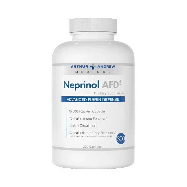 Unbranded Neprinol AFD Multi Enzyme Blend, 300 Capsules Exp 9/26+-