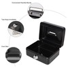 Cash Box Lockable Small Lockable Box Tills with Slot Cashbox