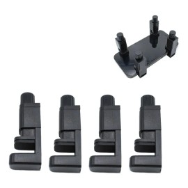 4 Pinzas Plastico Pantalla Celular Clip Sujetadora Prensa Antideslizantes Touch Reparacion Smartphone Ajustable