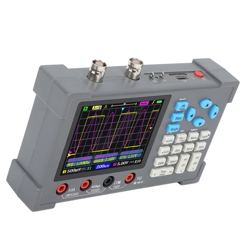 Digital Multimeter 2 Channels 120Mhz Bandwidth 250MSa/s Sampling Rate 500M
