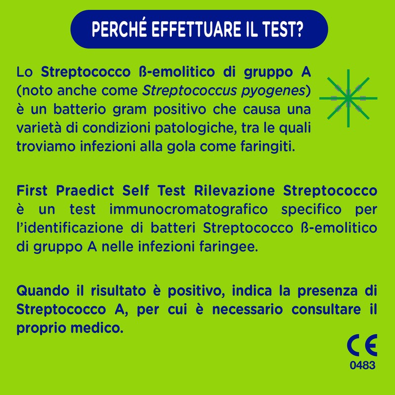 Self Test for Rapid Detection of Streptococcus: Complete Set for