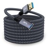 Hisatey USB 3.0 Extension Cable 1FT, Short USB Extension Cable