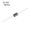 uxcell 1N5401 Rectifier Diode 3A 100V Electronic Silicon Diodes 100pcs