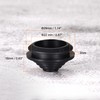 sourcing map Rubber Grommet Mount Dia 22 mm Conical for