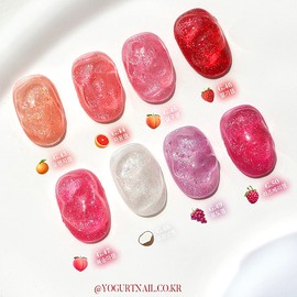 Yogurt Gel Jam Jam 8 types of single items Syrup Glitter Gel / 요거트젤 잼잼 8종 단품 시럽글리터젤
