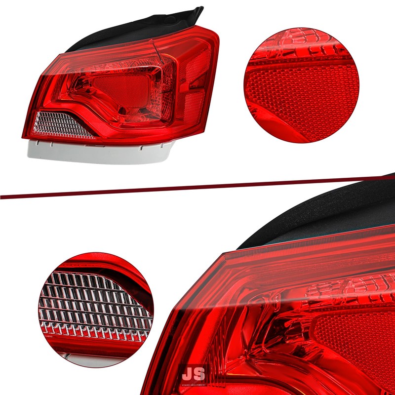 JSBOYAT Halogen Tail Light Fits for 2014-2020 Chevy Impala Outer
