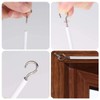 Curtain Wire 6 Meter White Plastic Coated Window Curtain Wire