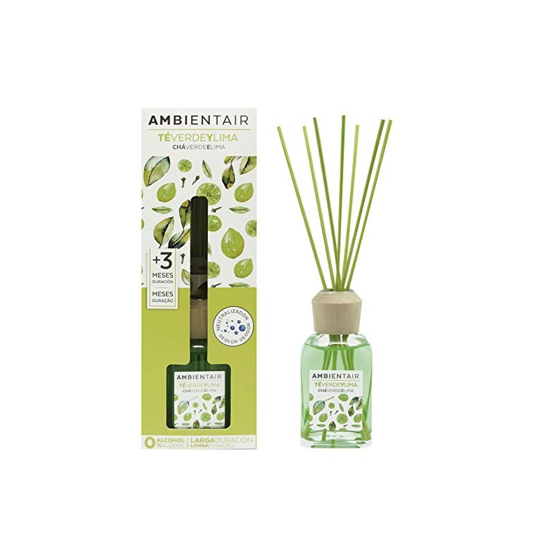 Ambientair - Ambientair MK100TVAAGC Difusor 100ml Aroma Te Verde Lima