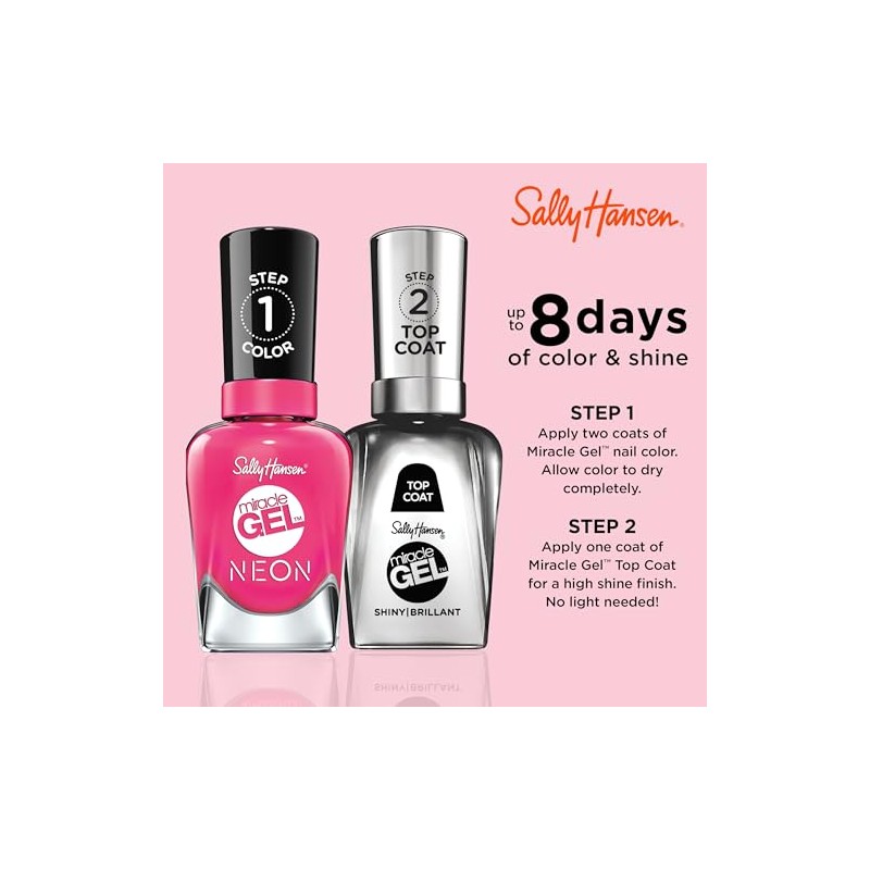 Miracle Gel Neon - 050 Fuchsia Fever by Sally Hansen