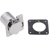 Zerostart 8606080 Heavy Duty Weatherproof Receptacle, Chrome with 4 Pre-Drilled