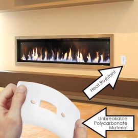 [20 Pack] BESTTEN Toggle Wall Plate, 1-Gang Standard Size Light Switch Cover, Unbreakable Polycarbonate, UL Listed, White