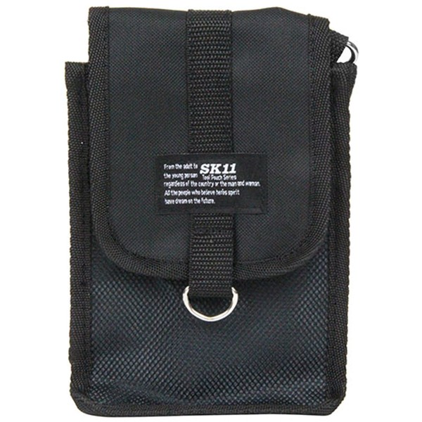 SK11 F-745 Handy Pouch with Mesh Pocket, Width 5.5 x