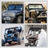 Nilight LED Light Bar Cover 52 Inches Black Nylon Protective