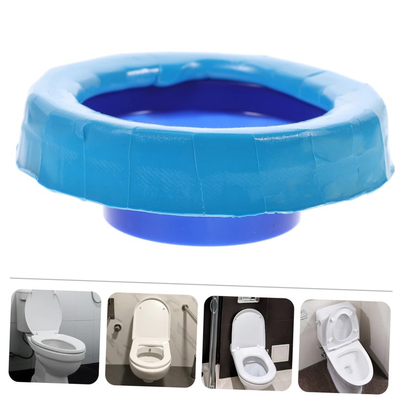 LALAFINA Toilet Bowl Sealing Ring with Flange Odorproof Leakproof Toilet