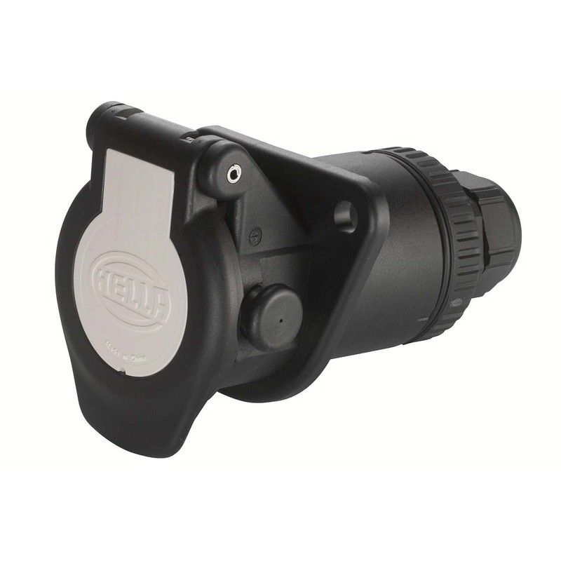 HELLA 8JB 007 645-021 Socket - 24V - Plug: Crimp
