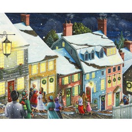 Springbok's 1000 Piece Jigsaw Puzzle Christmas Carolers - Made in USA