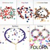 6000 PCS Clay Beads for Bracelet Making, FOLORA Polymer Clay