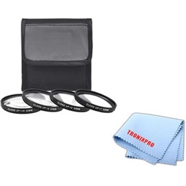 72mm 4pc HD Macro Close Up Filter Set +1 +2 +4 +10 For Nikon AF-S DX NIKKOR 18-200mm f/3.5-5.6G ED VR II Zoom, Nikon AF-S NIKKOR 58mm f/1.4G Lens, Nikon AF-S NIKKOR 24-85mm f/3.5-4.5G ED VR Lens