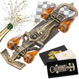 LKKCHER Racing Car Bottle Opener, Racing Car Gifts for Men, Unique Fathers Gifts Birthday Christmas Gifts for Father Him Men Dad Husband Grandad Boyfriend Racing Fans