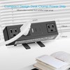 CCCEI Desk Clamp Power Strip with PD 3.0 Fast Charging