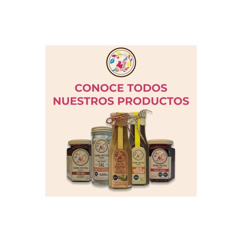 Aderezo de Zarzamora Cocina Mestiza 250 ml
