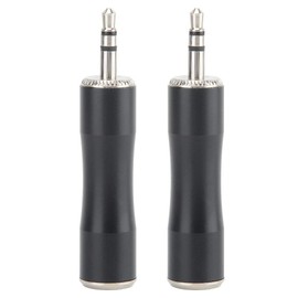 Bewinner 2PCS 3 Pin XLR Balanced Audio Adapter Connector 3.5mm Female for XLR 3 Pin Male/XLR Female to 3.5mm Male XLR Adapter for Cameras/Audio Microphone