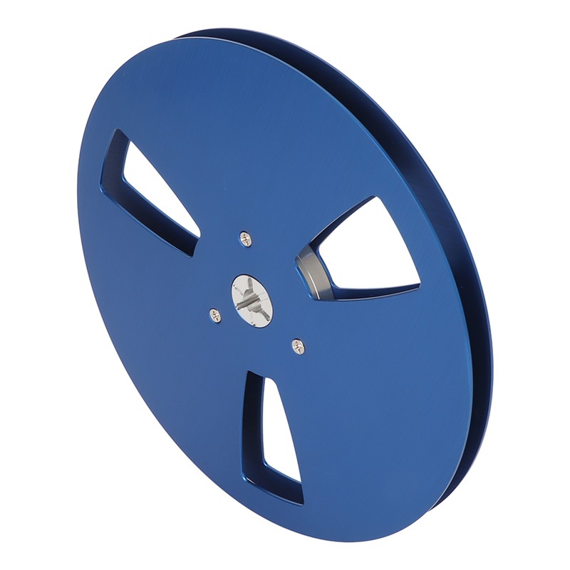 1/4 7 Inch Empty Tape Reel Aluminum Alloy 3 Hole