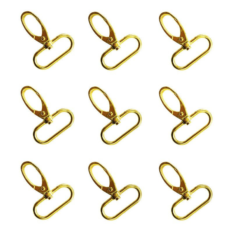 WedDecor Lobster Claw Swivel Trigger Clips Snap Hook Bag Clasps