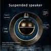 Magnetic Levitation Wireless Speaker, Suspended Floating Speakers with LED for