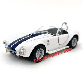 Kinsmart 1965 Shelby Cobra 427 1:32 Scale Diecast Model in White by Kinsmart