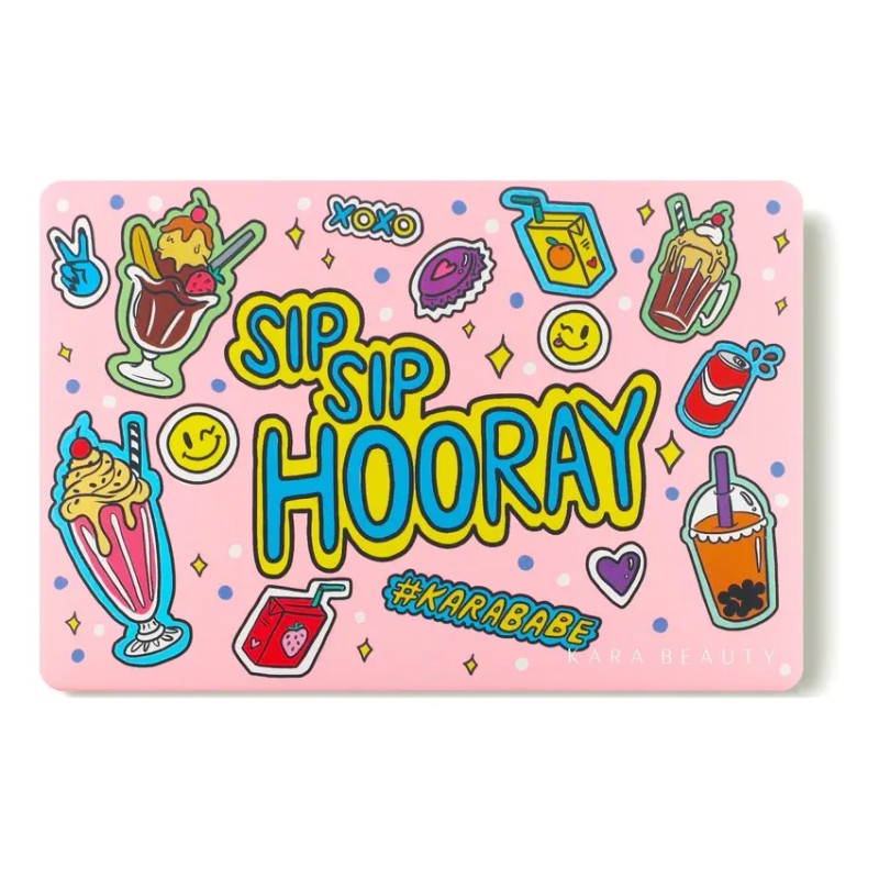 Sombra De 15 Tonos Sip Sip Hooray Kara Beauty Sip