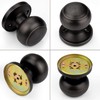 Probrico Dummy Door Knobs Half Door Handles for Closet French