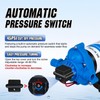 DC HOUSE 12V RV Water Diaphragm Pump Quiet Replacement, 3.5GPM