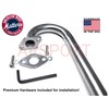 Exhaust pipe Header Compatible with Hond* GX100, GC160, GC190 Motorized
