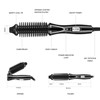 Ceramic Tourmaline Foldable Anion Hair Brush Curler Hair Curling Iron