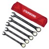 STARWORK TRUE MECHANIC™ 5Pc. 120T SAE&Metric Ratcheting Wrench Set, Professional,