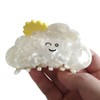 Cloud Hair Clip,Acetate Claw Clips,Hair Clips for Women,Sunny