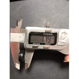 100x Pack Plastic Fold Over Hinged Screw Head Cap Snap Cover Small to fit 6G - 8G (White)