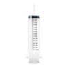 Syringe 150ml with 1m Hose, Catheter Attachment and Luer Adapter.