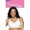 EXQUISITE FORM womens Exquisite Form Fully, Cotton, Wirefree Bra, White,