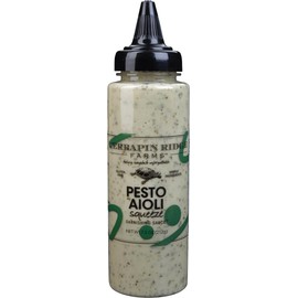 Terrapin Ridge Farms Pesto Aioli Garnishing Sauce - One 7.5 Ounce Squeeze Bottle