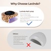 Lavinda LED Nail Lamp UV Light for Gel Nails 54W