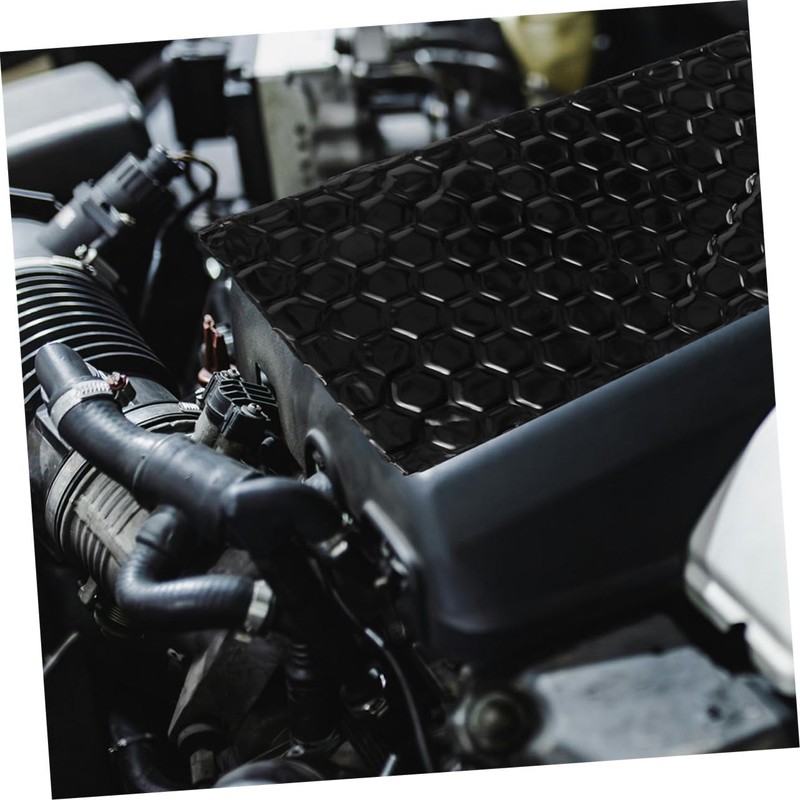 Alipis 2pcs Sheet High Temp Resistant Butyl Sound Deadening Mat